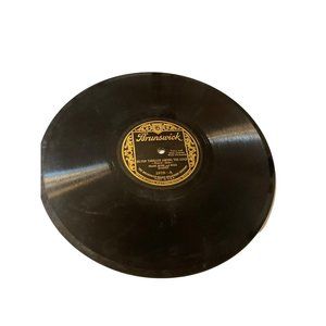 Vintage Brunswick when you and I were young silver threads Frank Munn vinyl reco